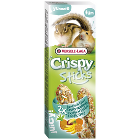 Versele Laga Crispy Sticks Hamster & Squirrels Exotic Fruit 110 g – poslastica za hrčke i veverice - Džambo