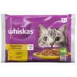 WHISKAS Adult Multipack – izbor živine u želeu (4×85g) - Whiskas