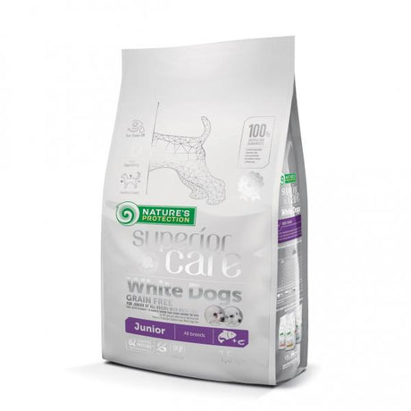 White Dog Grain Free hrana za pse – losos za štence 1.5kg - Nature’s Protection