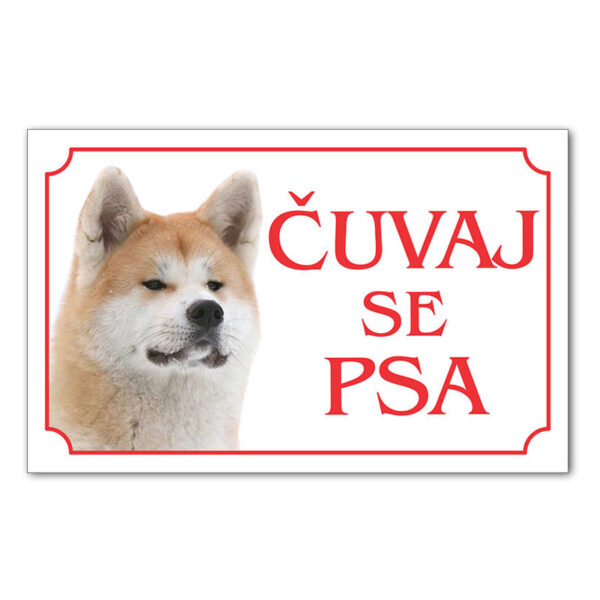 Tabla akita inu