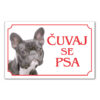 Francuski buldog tabla