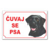 Crni labrador tabla