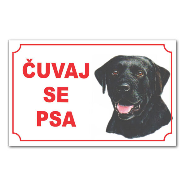 Crni labrador tabla