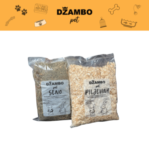Džambo pet piljevina i seno
