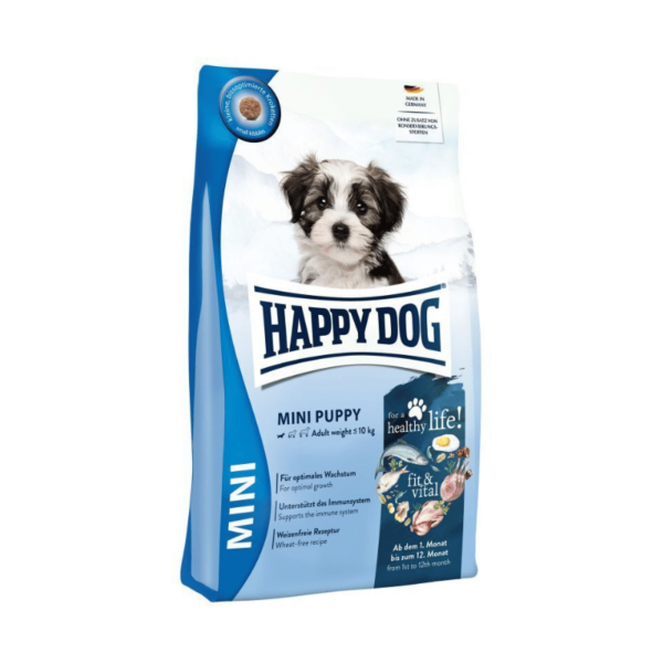 Happy dog mini puppy