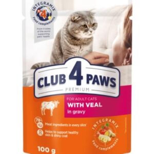 C4P sos za mačke – teletina 100g