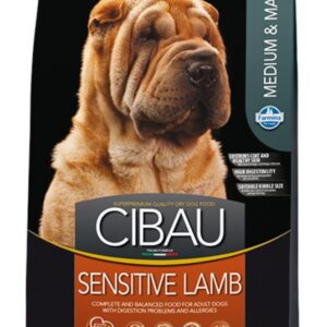 Cibau Lamb Med/Maxi Sensitive – hrana za pse sa osetljivom kožom i stomakom – pakovanje