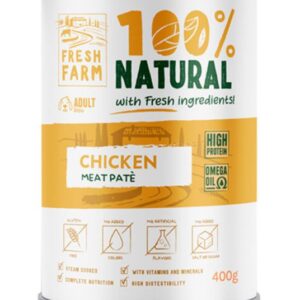 Fresh Farm pašteta za pse – piletina 400g