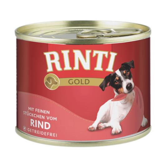 Rinti Gold Govedina 185 g – konzervirana hrana za pse
